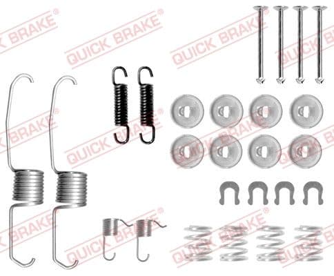 Piederumu komplekts, Bremžu loki QUICK BRAKE 105-0637 1