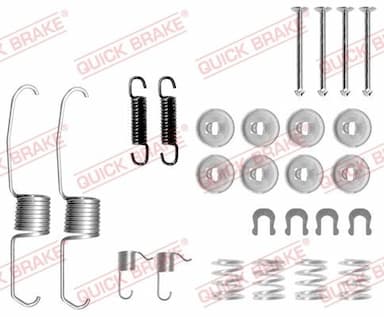 Piederumu komplekts, Bremžu loki QUICK BRAKE 105-0637 1