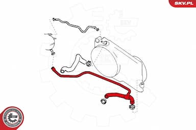 Radiatora cauruļvads ESEN SKV 24SKV330 4