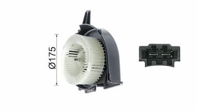 Salona ventilators MAHLE AB 21 000P 12