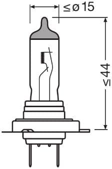 Kvēlspuldze ams-OSRAM 64210NB220 3