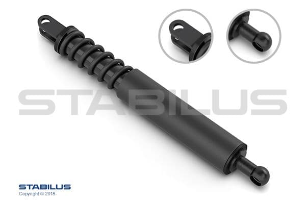 Gāzes atspere, Bagāžas/Kravas nodalījuma vāks STABILUS 8889KR 1