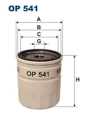 Eļļas filtrs FILTRON OP 541 1