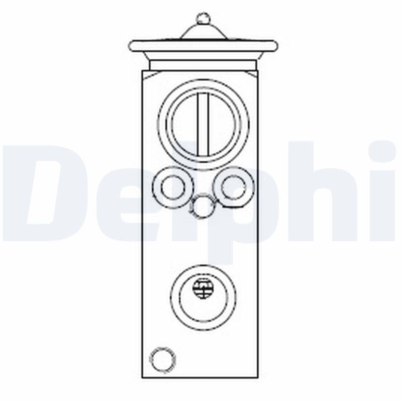 Izplešanās vārsts, Gaisa kond. sistēma DELPHI CB1012V 1