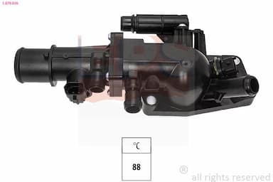 Termostats, Dzesēšanas šķidrums EPS 1.879.936 1