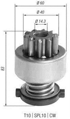 Zobrats, Starteris MAGNETI MARELLI 940113020393 1