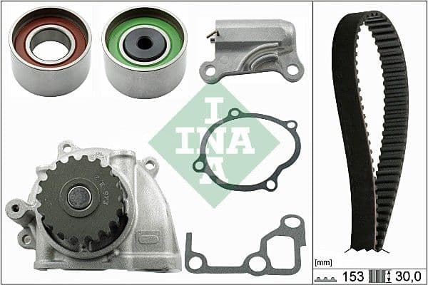 Ūdenssūknis + Zobsiksnas komplekts Schaeffler INA 530 0477 30 1