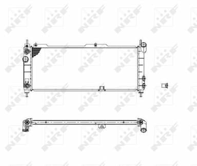 Radiators, Motora dzesēšanas sistēma NRF 53631 4