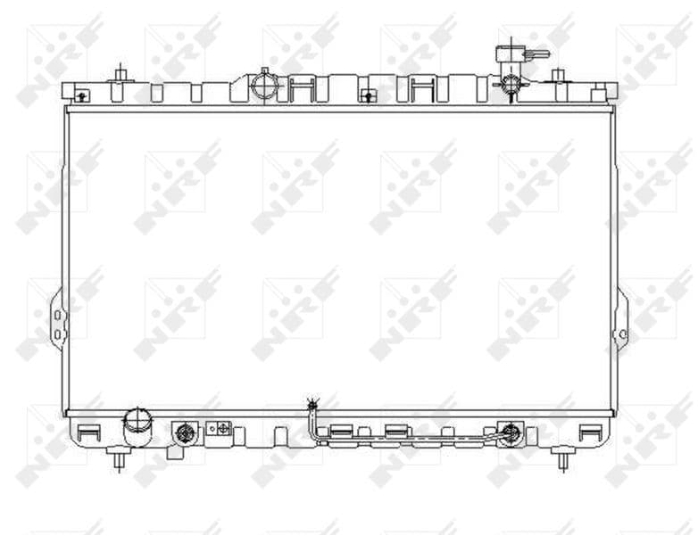 Radiators, Motora dzesēšanas sistēma NRF 53646 1