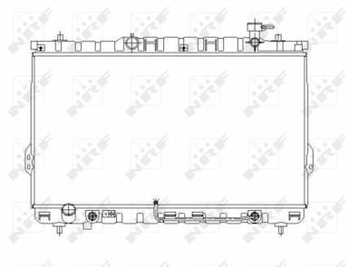 Radiators, Motora dzesēšanas sistēma NRF 53646 1