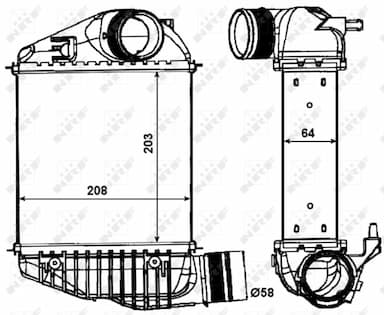 Starpdzesētājs NRF 30015 5