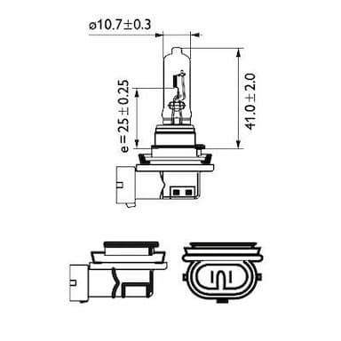 Kvēlspuldze PHILIPS 12361C1 3