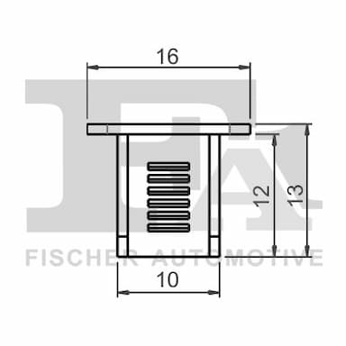 Moldings/aizsarguzlika FA1 11-10017.25 2