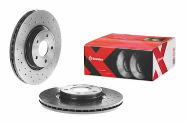 Bremžu diski BREMBO 09.9468.1X 2