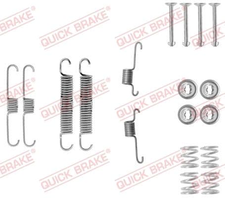 Piederumu komplekts, Bremžu loki QUICK BRAKE 105-0012 1