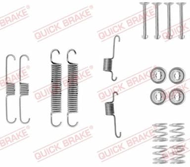 Piederumu komplekts, Bremžu loki QUICK BRAKE 105-0012 1