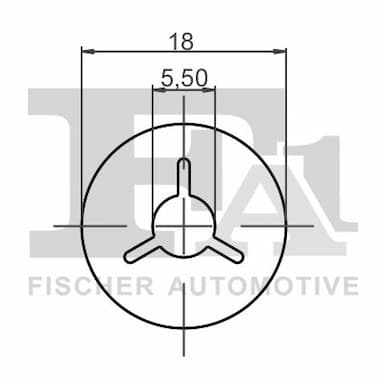 Moldings/aizsarguzlika FA1 11-40132.10 2