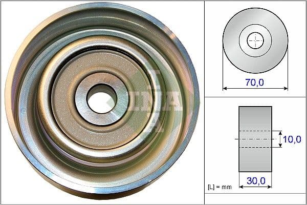 Parazīt-/Vadrullītis, Ķīļrievu siksna Schaeffler INA 532 0738 10 1