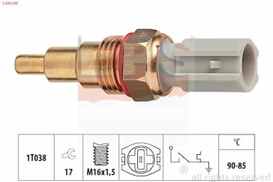 Termoslēdzis, Radiatora ventilators EPS 1.850.205 1