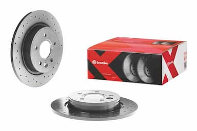 Bremžu diski BREMBO 08.9975.1X 2