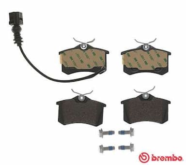 Bremžu uzliku kompl., Disku bremzes BREMBO P 85 066 2