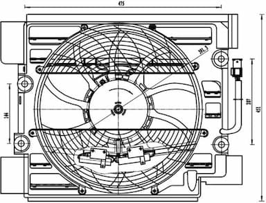 Ventilators, Gaisa kond. sistēmas kondensators MAHLE ACF 23 000S 2