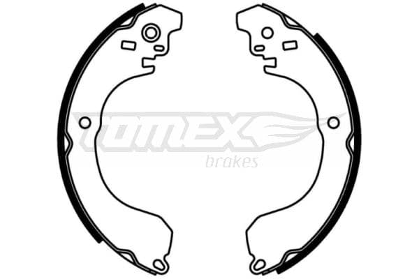 Bremžu loku komplekts TOMEX Brakes TX 22-91 1