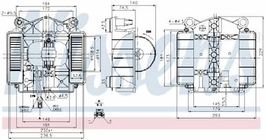 Salona ventilators NISSENS 87110 6