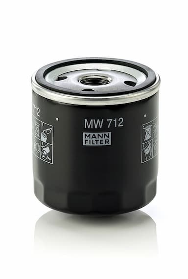 Eļļas filtrs MANN-FILTER MW 712 1