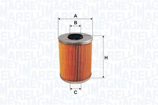 Eļļas filtrs MAGNETI MARELLI 153071762489 1