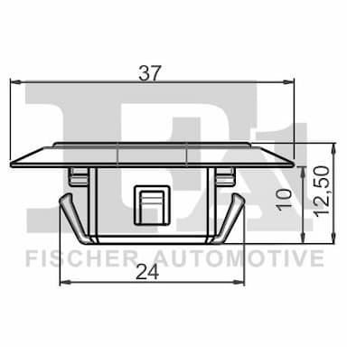 Moldings/aizsarguzlika FA1 77-10005.10 2