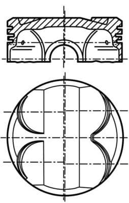 Virzulis MAHLE 081 PI 00101 000 1