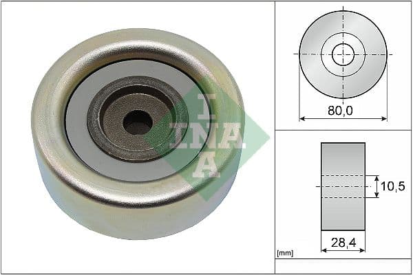 Parazīt-/Vadrullītis, Ķīļrievu siksna Schaeffler INA 532 0933 10 1