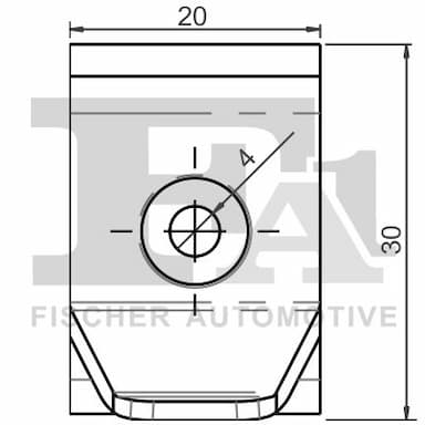 Moldings/aizsarguzlika FA1 77-10022.5 2