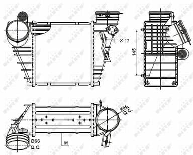 Starpdzesētājs NRF 30838 5