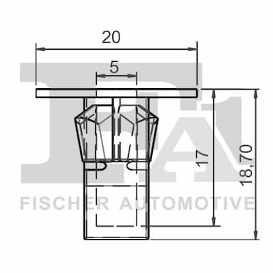 Moldings/aizsarguzlika FA1 77-60001.10 2