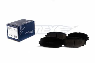 Bremžu uzliku kompl., Disku bremzes TOMEX Brakes TX 16-10 2