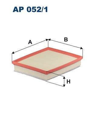 Gaisa filtrs FILTRON AP 052/1 1
