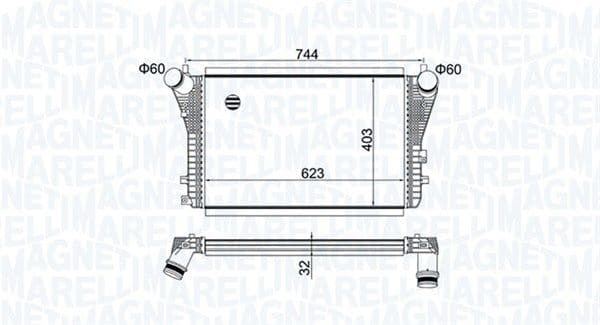 Starpdzesētājs MAGNETI MARELLI 351319204050 1