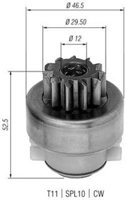 Zobrats, Starteris MAGNETI MARELLI 940113020283 1