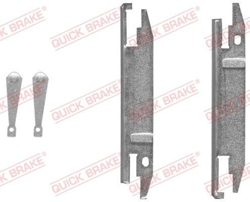 Regulatora komplekts, Trumuļu bremzes QUICK BRAKE 105 53 005 1