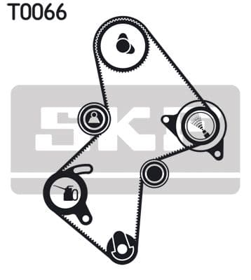 Zobsiksnas komplekts SKF VKMA 06111 2