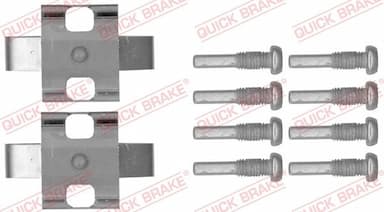 Piederumu komplekts, Disku bremžu uzlikas QUICK BRAKE 109-1802 1