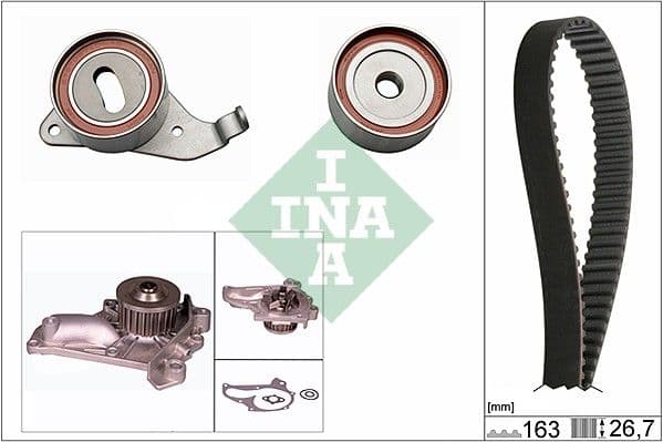 Ūdenssūknis + Zobsiksnas komplekts Schaeffler INA 530 0268 30 1