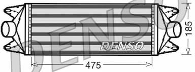 Starpdzesētājs DENSO DIT12001 1