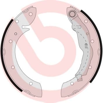 Bremžu loku komplekts BREMBO S 68 521 1