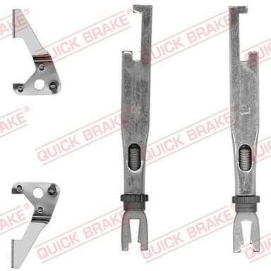 Regulatora komplekts, Trumuļu bremzes QUICK BRAKE 102 53 019 1