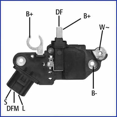 Ģeneratora sprieguma regulators HITACHI 130593 1