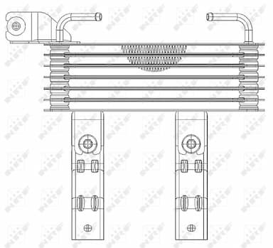 Eļļas radiators, Automātiskā pārnesumkārba NRF 31165 5