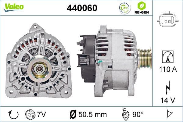 Ģenerators VALEO 440060 1